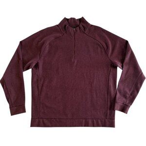 VRST Men's Recharge Pebble Fleece 1/4 Zip XL Burgundy Plum Dick's Sporting Goods